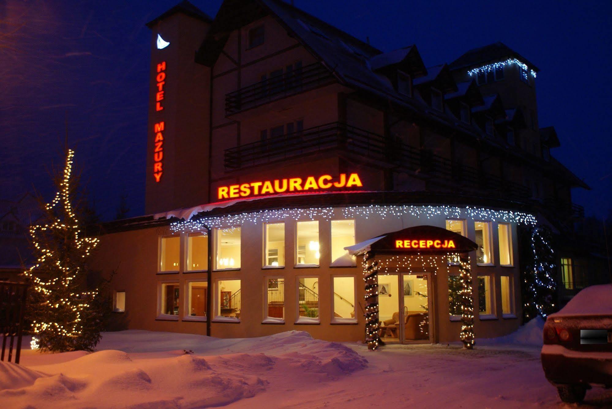 Hotel Mazury Giżycko Buitenkant foto